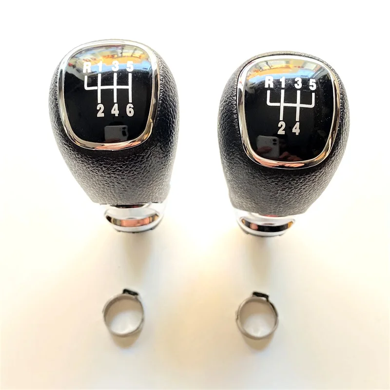 

Car Manual Gear stick shift knob gearbox shift knob boot For Skoda Octavia A5 A6 2004 - 2012 Gearbox handle gear lever knob