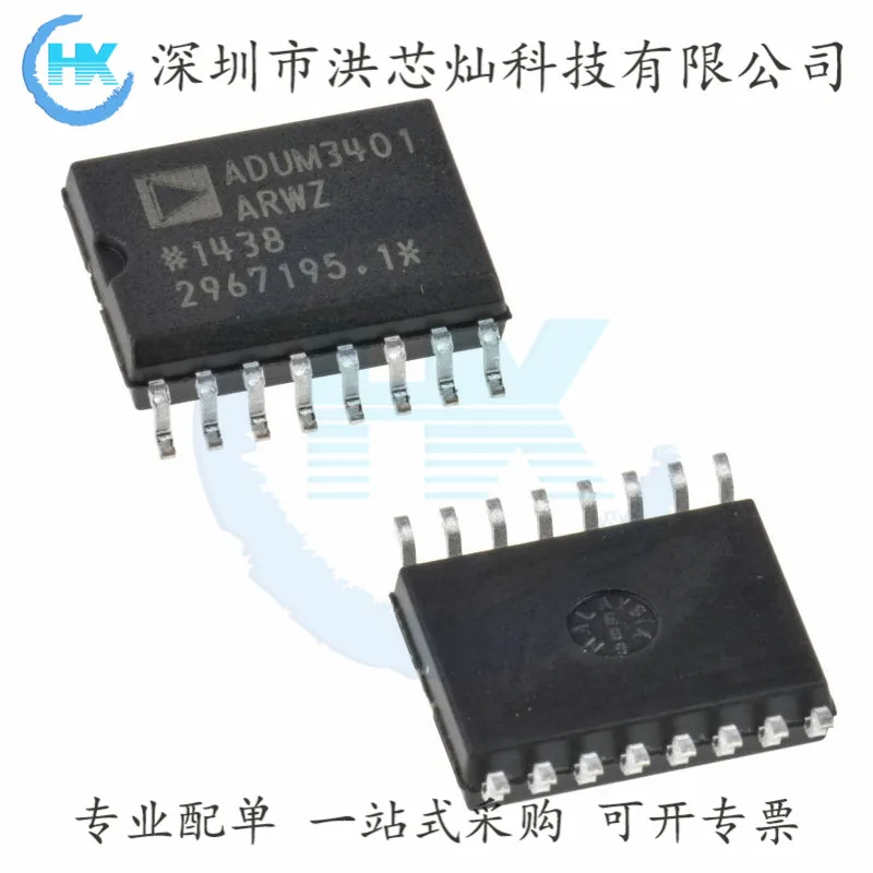 ADUM3401 ADUM3401ARWZ 4 IC 2.5KV  Original, in stock. Power IC