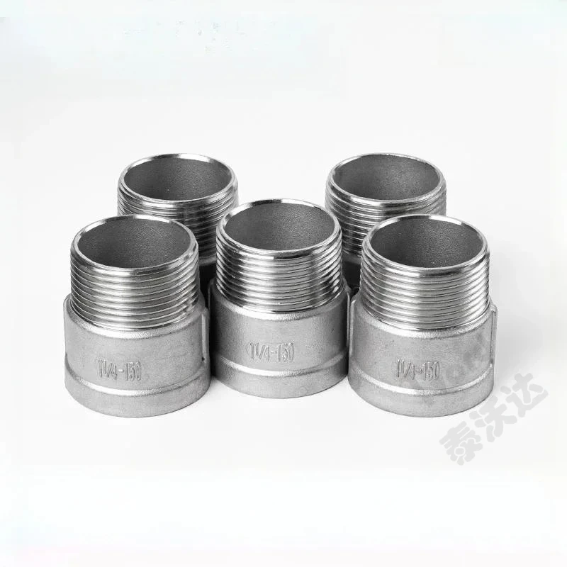 Plumbing Connection 1/8" 1/4" 1/2" SS304 Stainless Steel Male Female Thread Fitting Equal Reducer British Water Pipe Adapter