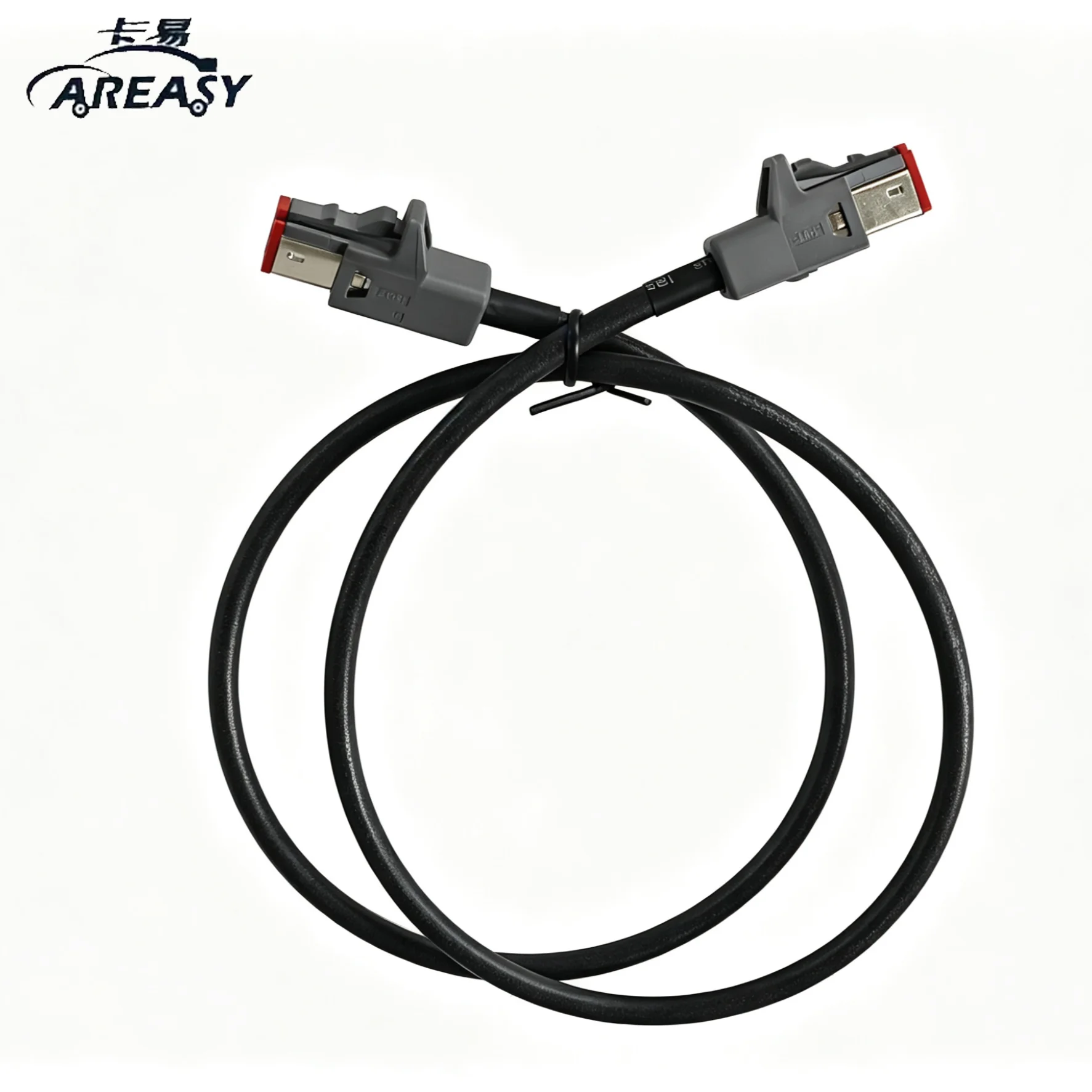 AREASY Car Video Input Adapter Cable Compatible with Infiniti, Nissan Patrol, Mazda Models HSL LVDS