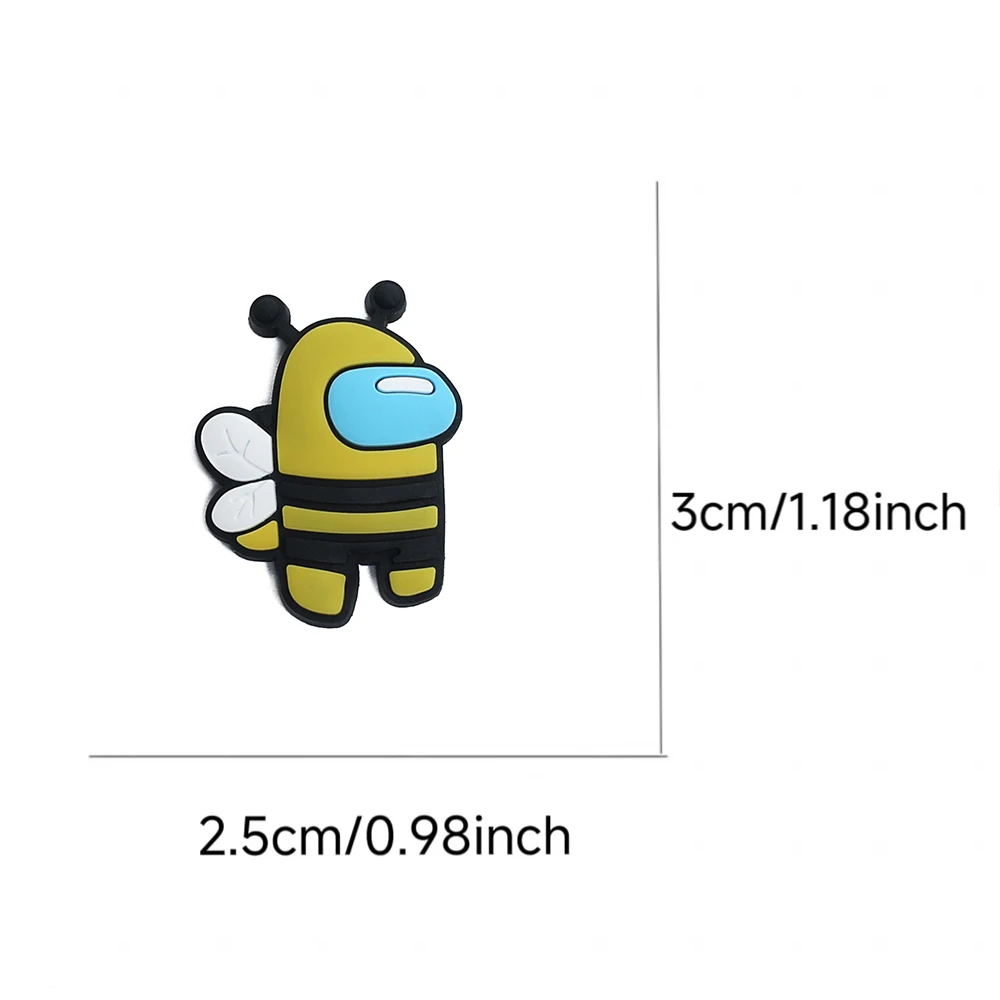 13-50pcs Hot Toys Creativity Cartoon Series PVC shoe Accessories DIY Detachable Waterproof Creativity Fashion Party Gifts