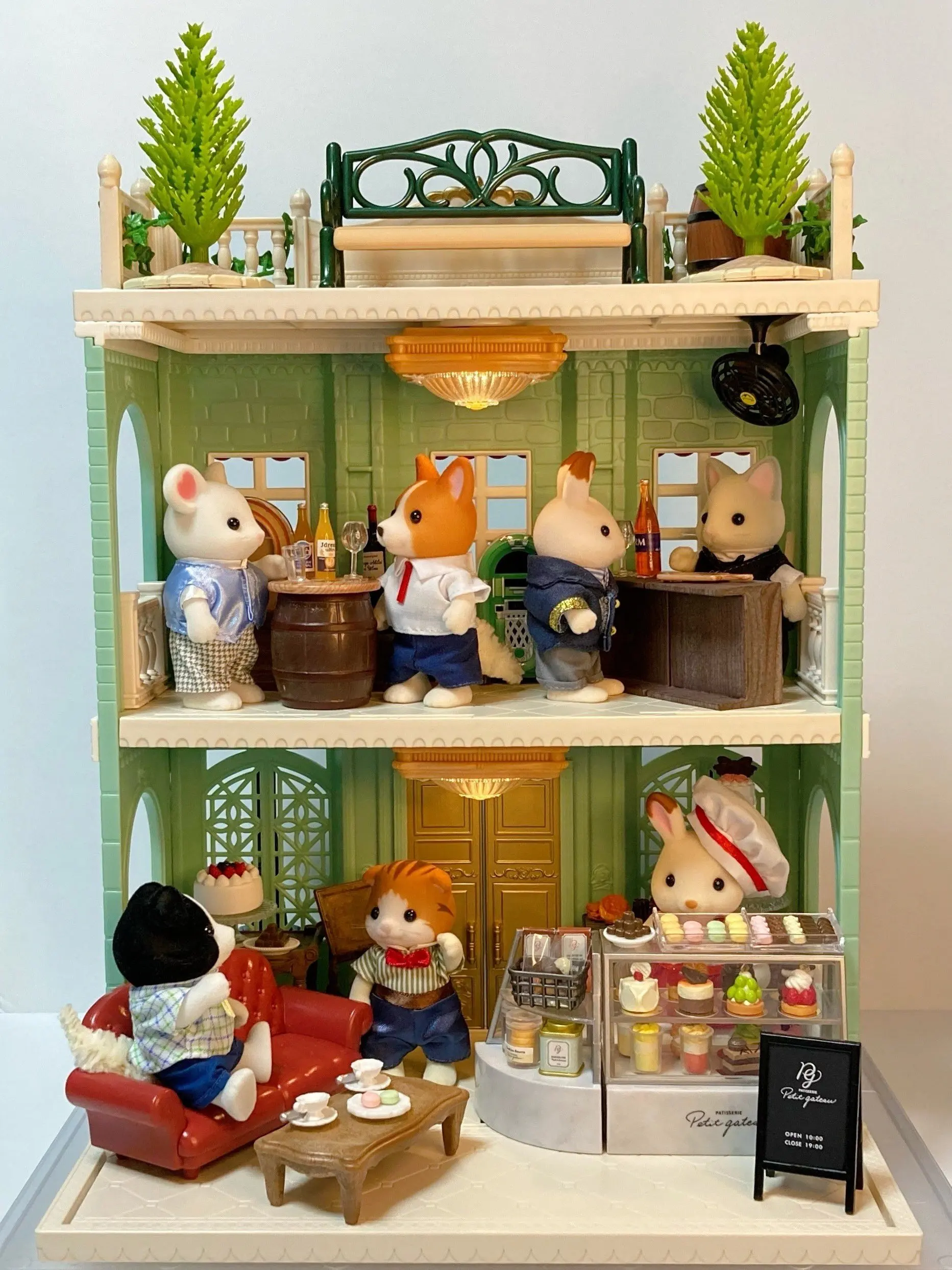 J.Dream capsule toys dining bar mascot dollhouse miniatures match 1/12 bjd blythe ob11 aqua shooter figma gsc figures