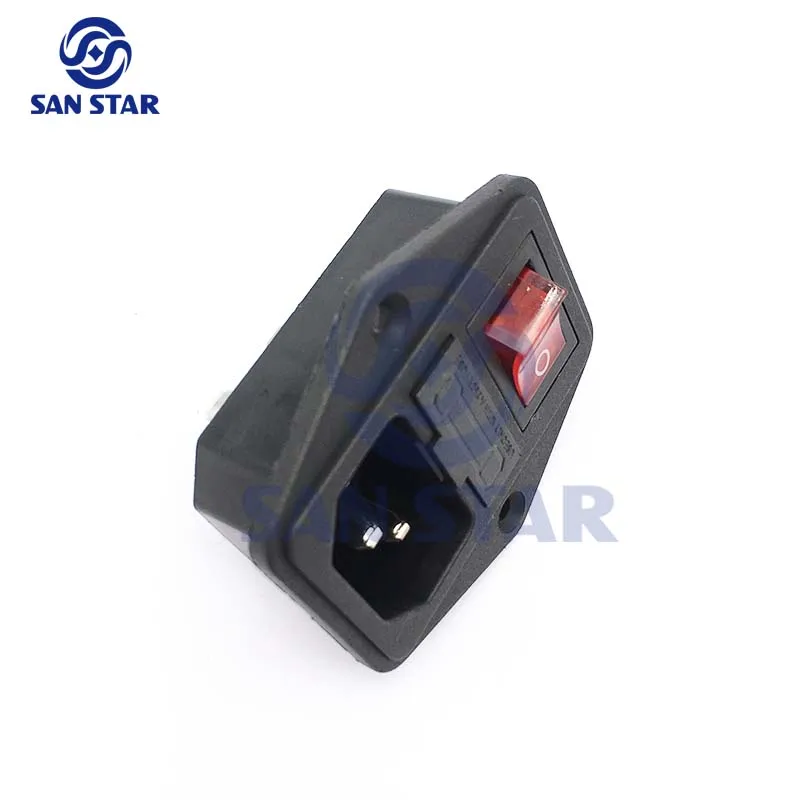 5PCS Arcade Cabinet Switch Socket for Power ON Cabinet Machine Game Machine Switch Socket Switches and Sockets