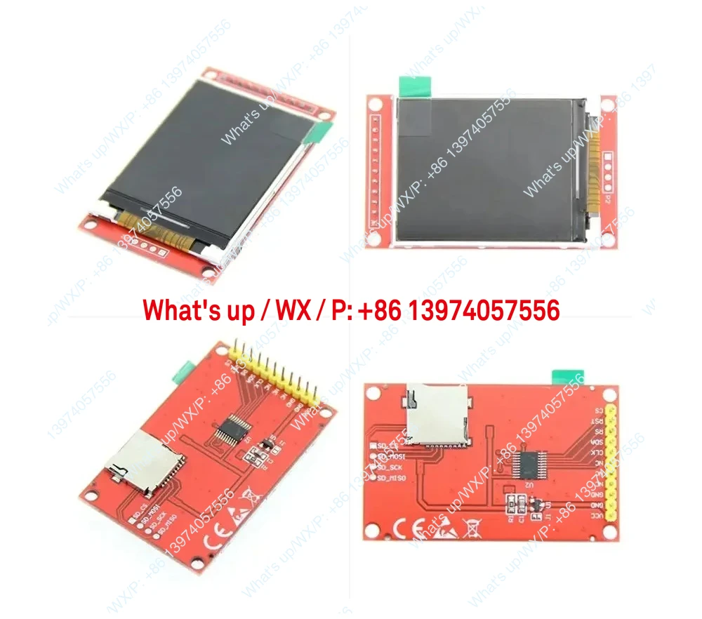 2 Inch Color Screen TFT 176X220 LCD Display Modules Sd Card Slot 4 Wire SPI Interface Module