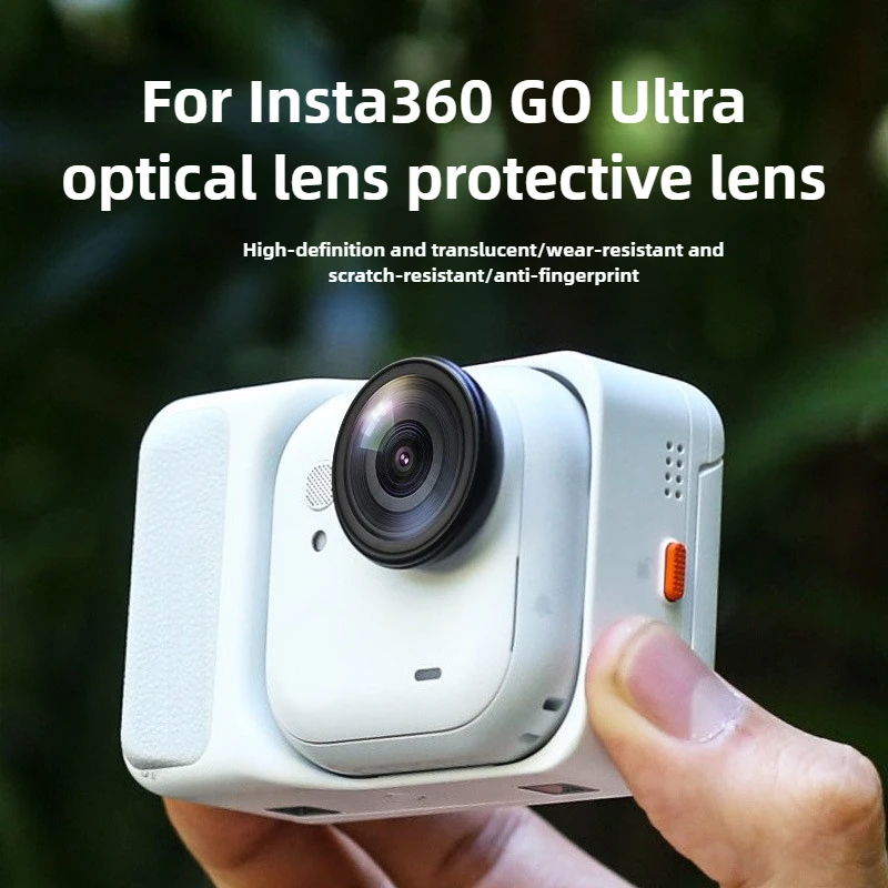 

Protection Lens Tempered Glass Finger Camera Aluminum Alloy Cover Accessories For Insta360 GO Ultra