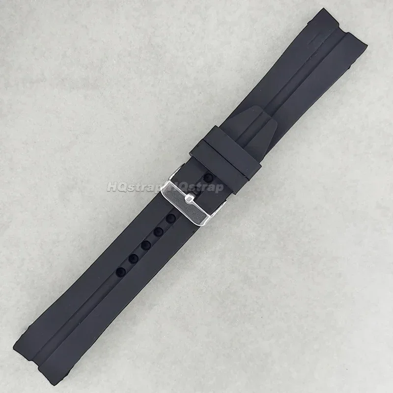 22 مللي متر 24 مللي متر 26 مللي متر حزام ساعة سيليكون نهاية منحنية ل سايكو المطاط سوار للمياه شبح معصمه العالمي مقاوم للماء الفرقة