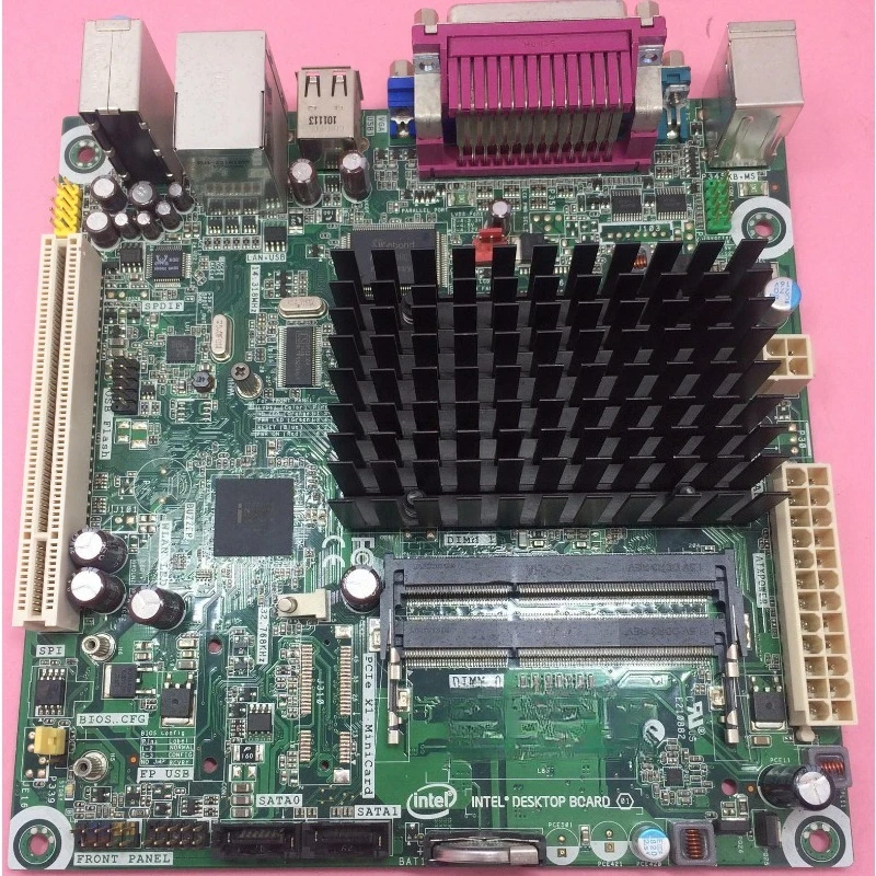 IPC Mini ITX Main Board with CPU RAM, D525MWV 100% OK Original Industrial