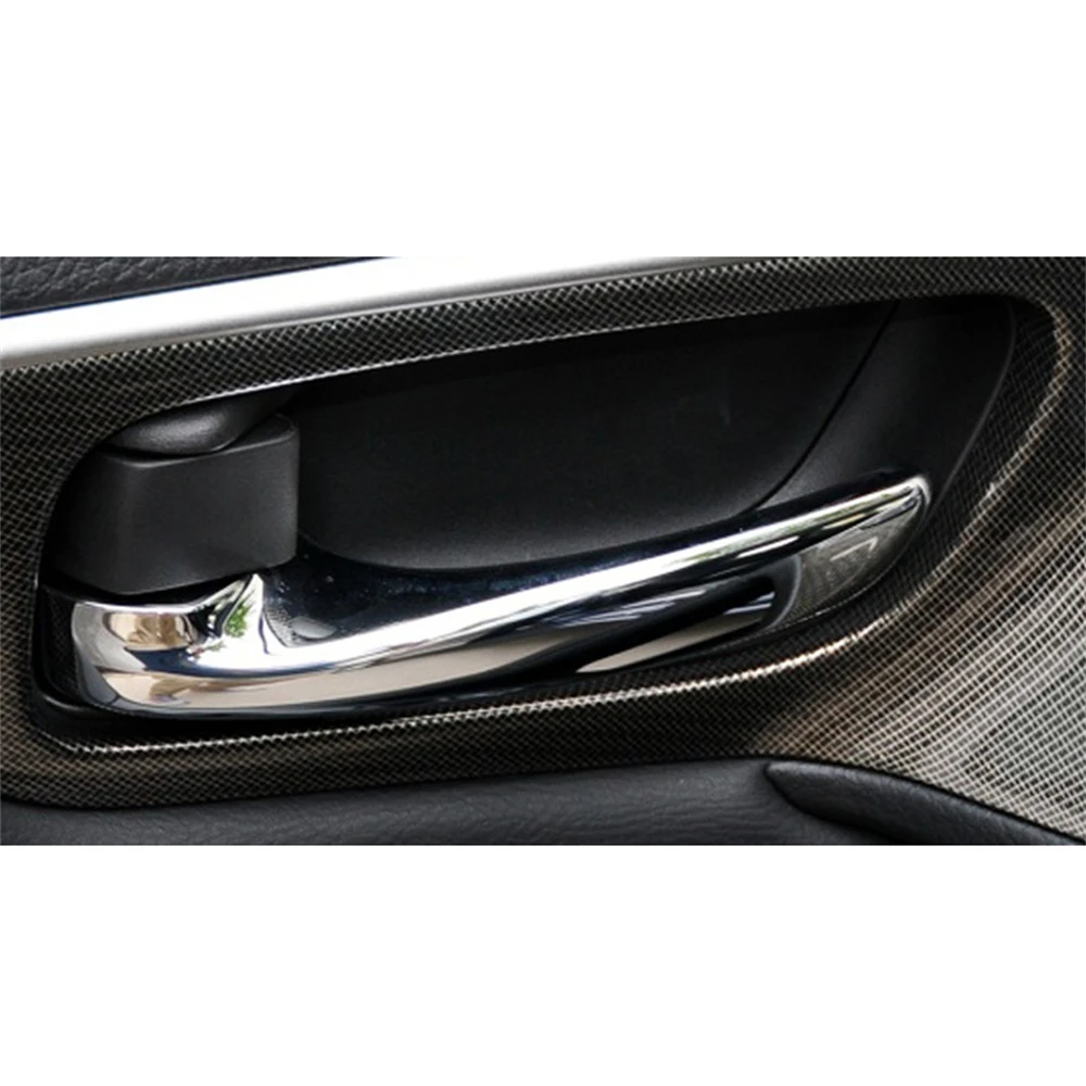 Interior Door Handle Left and Right Set for Nissan Altima Pathfinder Titan 2013-2018 80671-3TA0D 80671-3TA0A 6