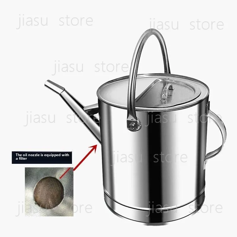 

Portable Stainless Steel Fuel Jug With Long Nozzle Multi-size Diesel Storage Can 10L To 20L