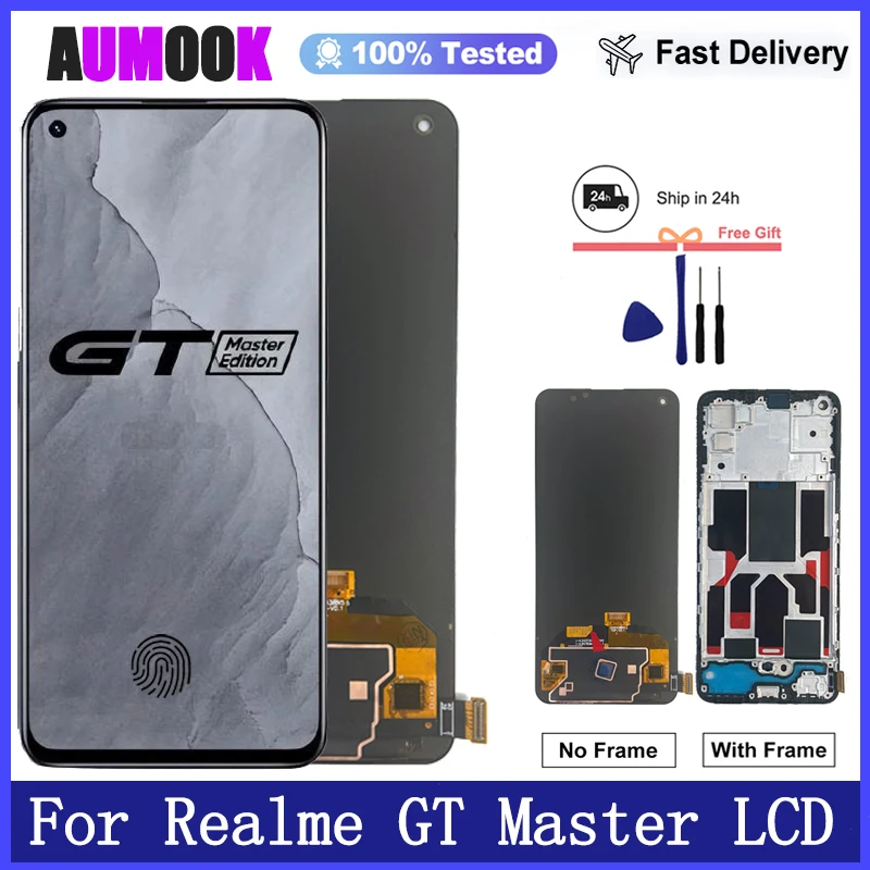 Nouvel écran pour Realme GT Master Edition, écran LCD, écran tactile, assemblage de numérisateur, remplacement d'écran pour Realme GT Master