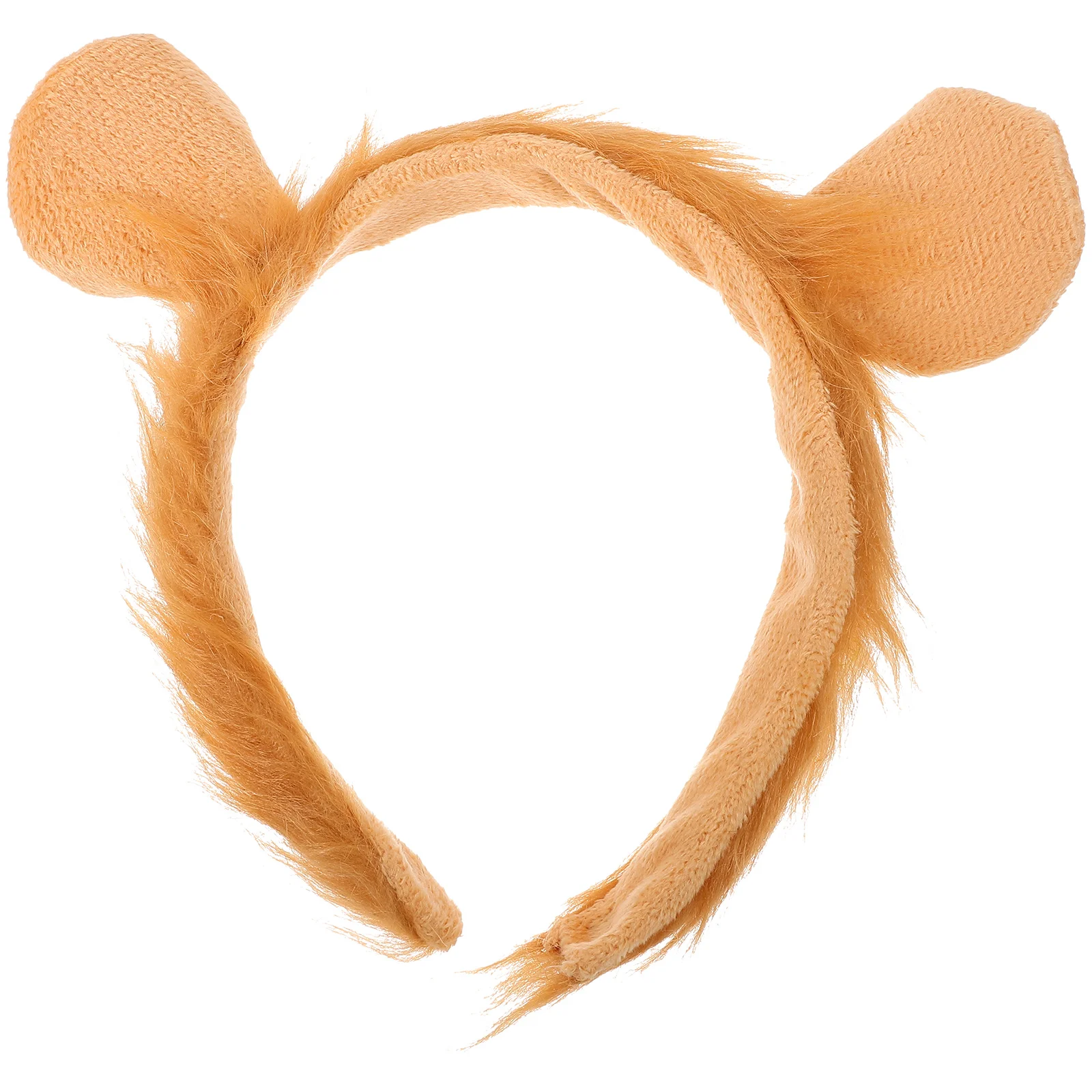 

Lion Ears Headband Accessories Soft Halloween Costume Party Adults Women Animal Ears Headpiece Festive Occasion Cosplay