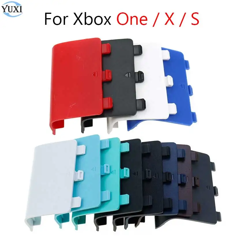 

YuXi Plastic Battery Shell Lid Back Case Cover Replacement For XBox One X S Wireless Controller Battery Cover Door