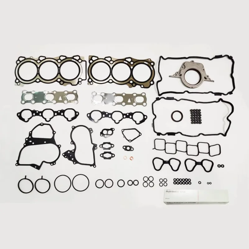 

Overhaul Gasket Set Cylinder Head Gasket Kit for Nissan Infiniti VQ35HR- Rear Drive VQ35HR A0101-AC385