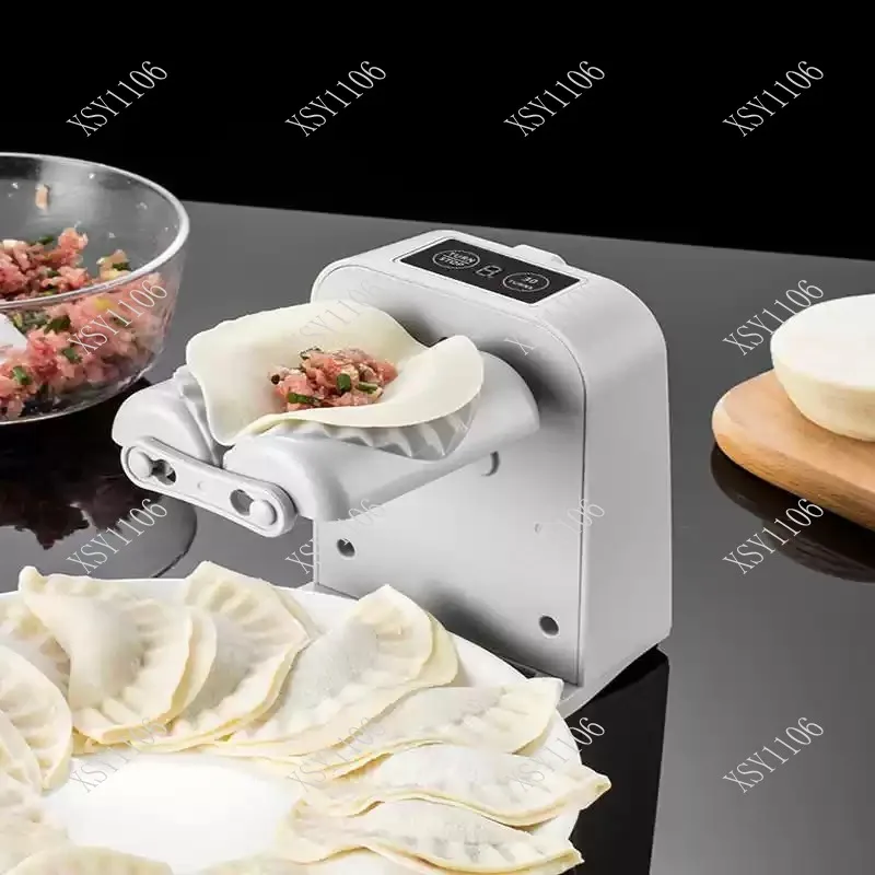 Rechargeable Dumpling Maker Automatic Wrapping Tool Timer Gyoza Ravioli Empanadas Jiaozi Kitchen Gadget
