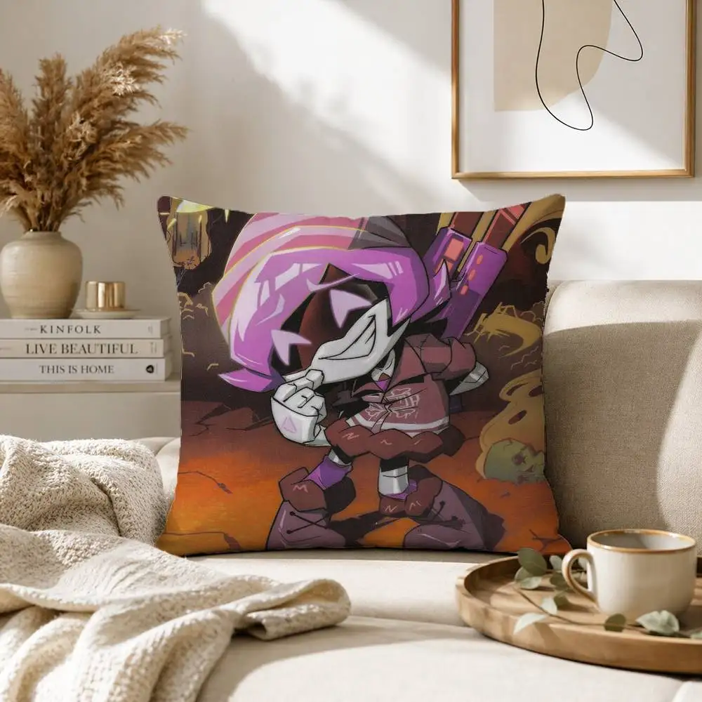 M-Murder Drones UZI Pillow Case for Sofa Living Room Home office Decor Protective Cover
