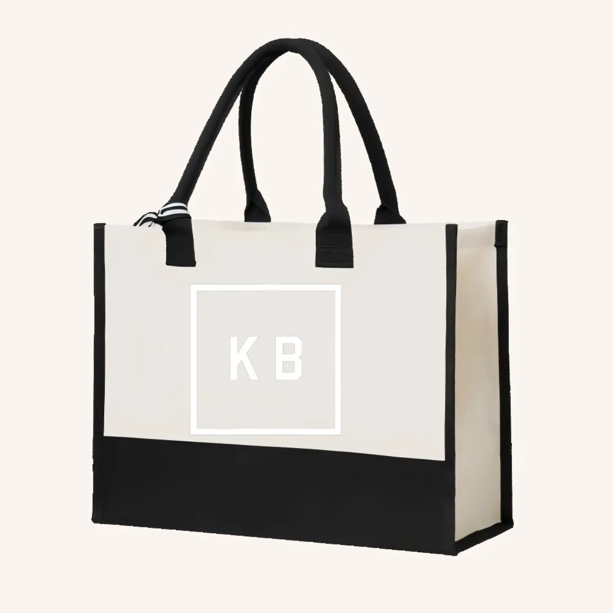 KB 2026 جديد وصول موضة عملية واسعة قابلة لإعادة الاستخدام حمل حقيبة نمط طباعة 2 لهجة الثقيلة حقيبة كتف كبيرة طوال اليوم #4