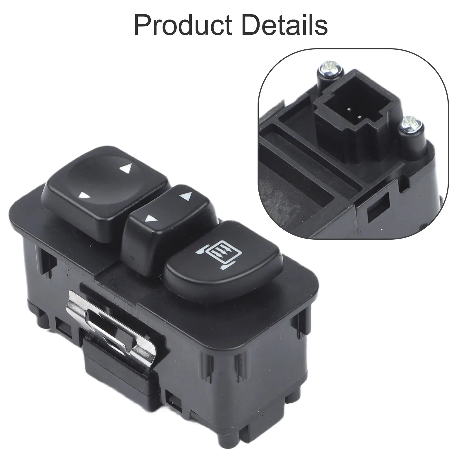 Q276016002 Rearview Mirror Switch Button for Peterbilt Trucks Supports Standard Window Control Circuit Integration