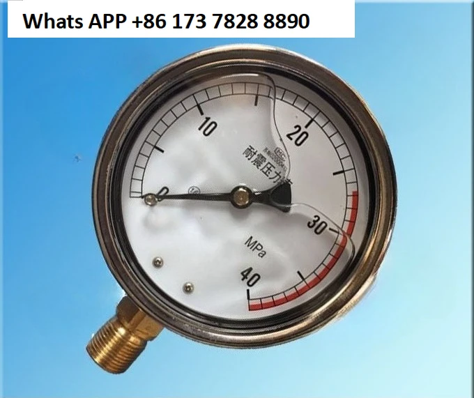 

Антивибрационный манометр YN100I-25MPA 40, 60, 6, 10, 16, 1,6 2,5