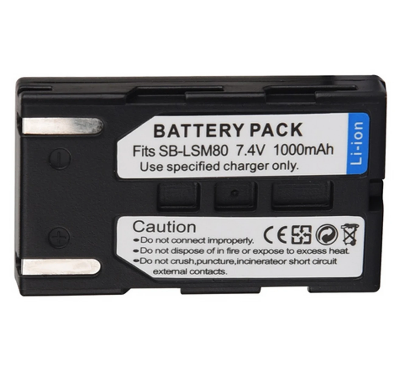 Batterij voor Samsung SC-D263, SC-D351, SC-D352, SC-D353, SC-D354, SC-D354M, SC-D355, SCD355 digitale videocamcorder