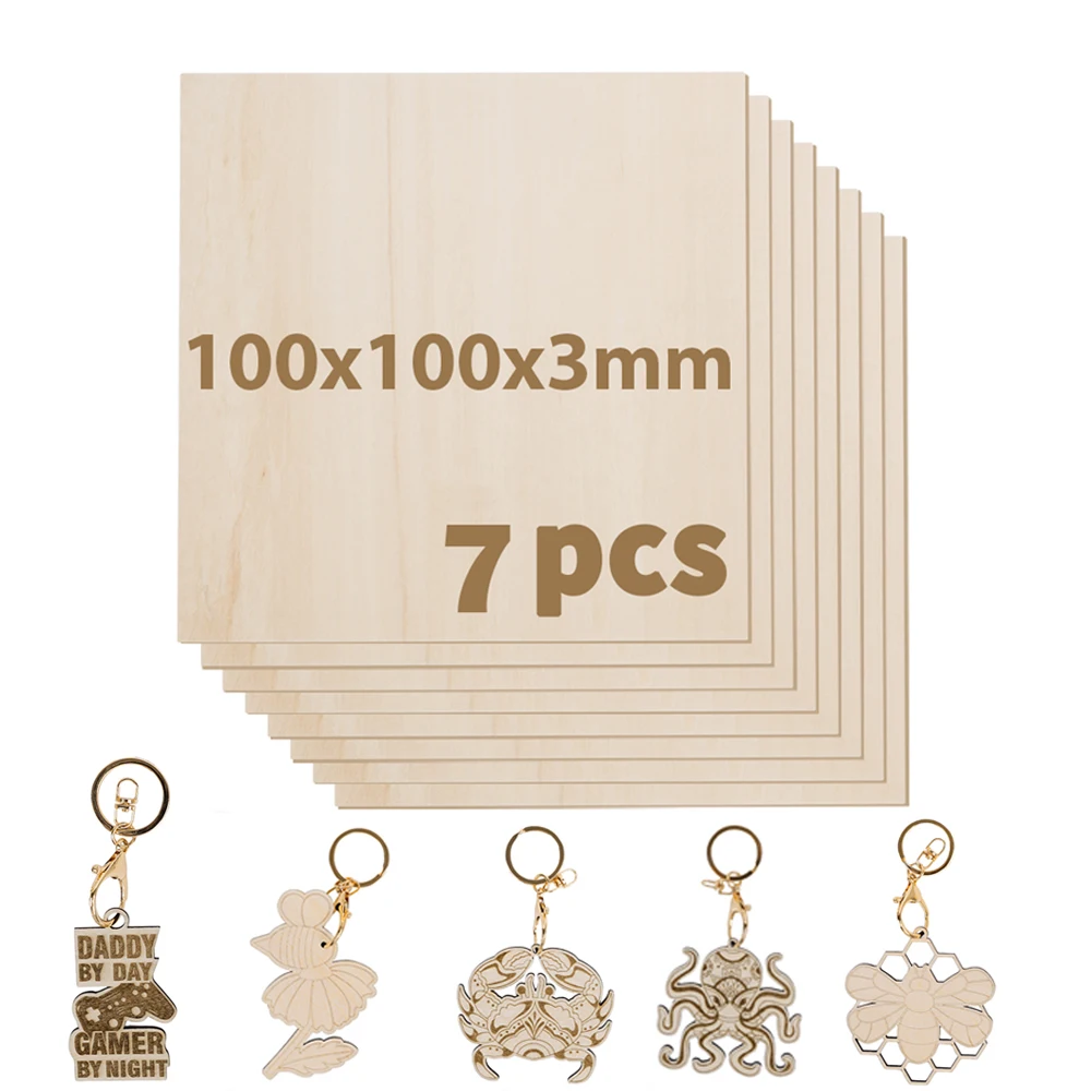 Twotrees-Limes de modèle créatif bricolage, contreplaqué, tilleul, laser, graveur laser, machine de découpe laser CO2, tout neuf