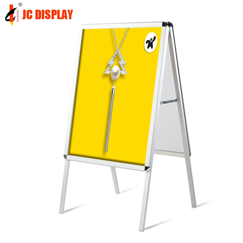 

customized.Sidewalk Sign Snap a Frame iron Board Poster Stand Display Poster Holder