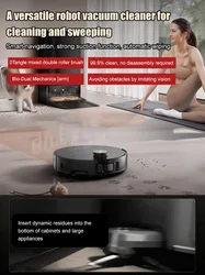 Intelligent 3-in-1 Family Sweeping Robot Mini Vacuum Cleaner Vacuuming Sweeping Mopping 3-in-1 LIDAR Intelligent Sweeper