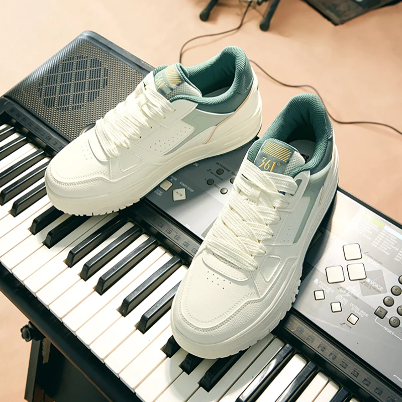 Мужские туфли для доски 361 градус, новые весенние удобные универсальные дышащие мужские кроссовки для отдыха, противоскользящие мужские кроссовки на толстой подошве 672516613