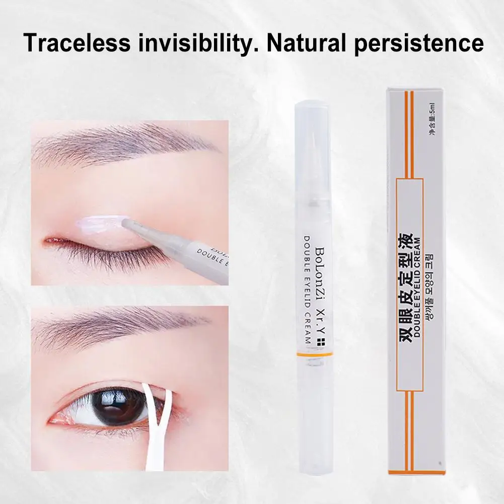 Double-eye Shaping Cream Glue Natural Non-marking Invisibl Quick-drying Double-skin Shaping Lifting And Makeup Tools