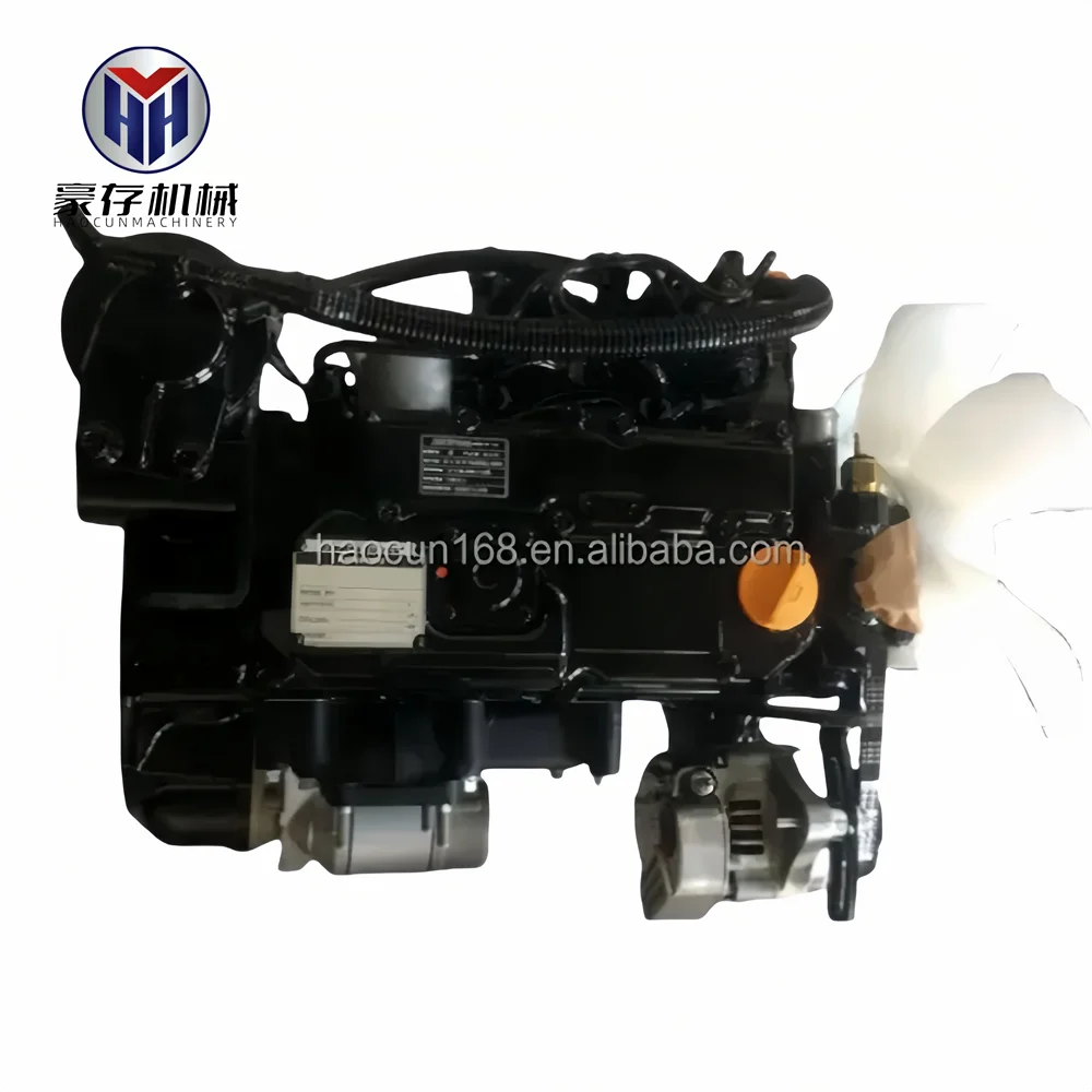 Hot sale3TNV88 4TNE98 4TNV94L Complete    Engine Assy New Construction Machinery Spare Parts for Excavator Industries