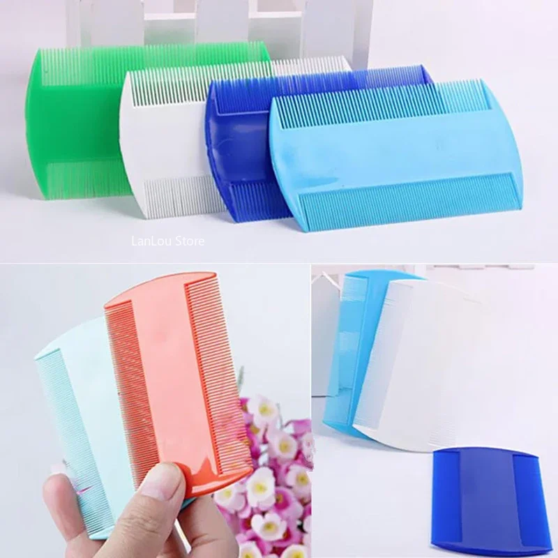 Double Sided Head Lice Comb Protable Fine Tooth Head Lice Flea Nit Hair Combs for Styling Tools Hair Comb Hair Accessories