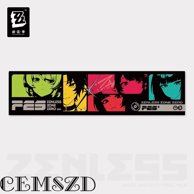 

[Genuine] miHoYo Game Zenless Zone Zero Anime Character 25x100cm 100% Cotton Bath Towel Cartoon Accessories Props Towel