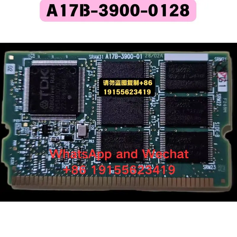 Used OEM disassembled parts A17B-3900-0128 memory card Functional test OK Quick delivery