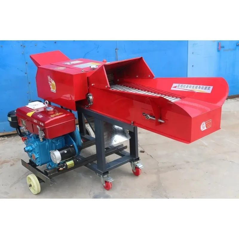 

FG-3T-6.8T -Powered Small Animal Feed Machine New Condition Corn Hammer Mill Silage Chopper With Chaff Cutter For Farm Use