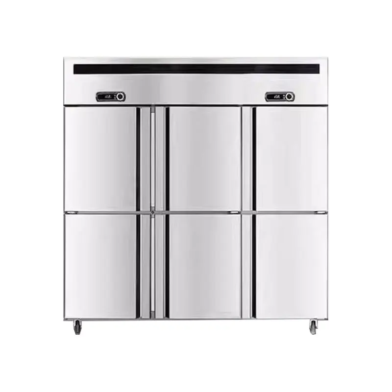 Freezer Vertical Refrigeration Freezer Large Capacity Freezer Kitchen Hotel Catering
