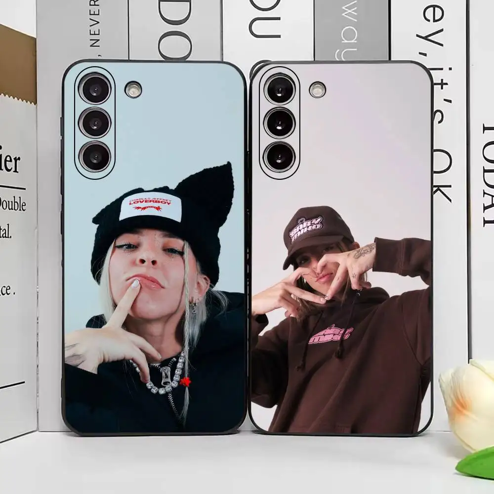 Capa de telefone Singer Baby Y-Young Miko Cool de silicone macio para Samsung Galaxy A73,A72,A71,A70,A53,A52,A51