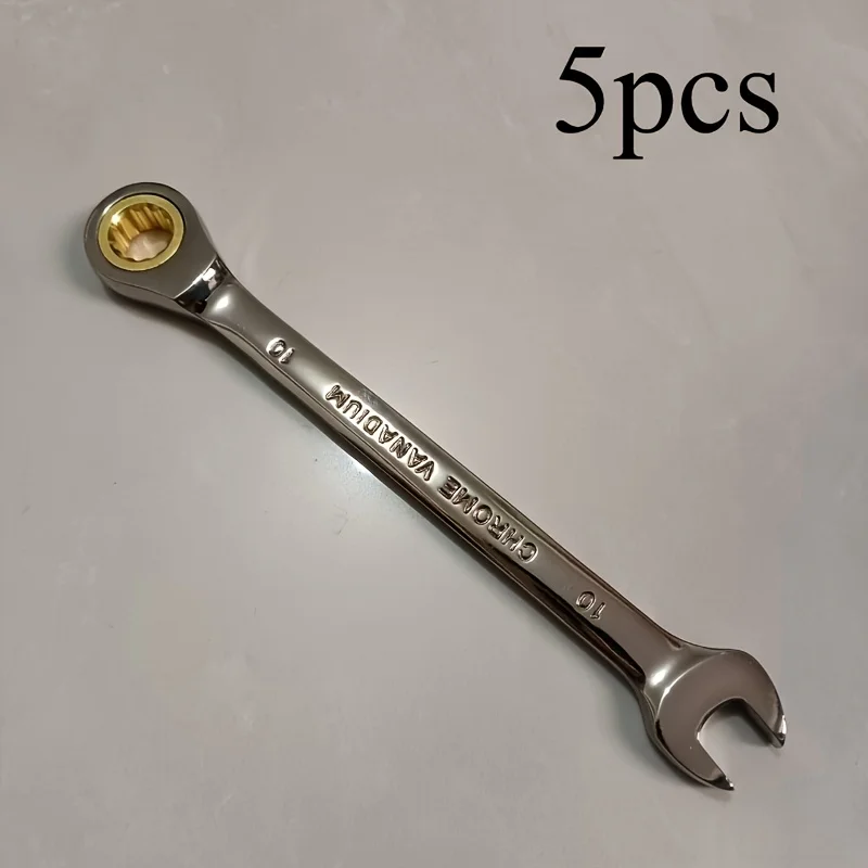 Double Head Ratchet Wrench Quick Release Double Open End Wrench Hand Tool
