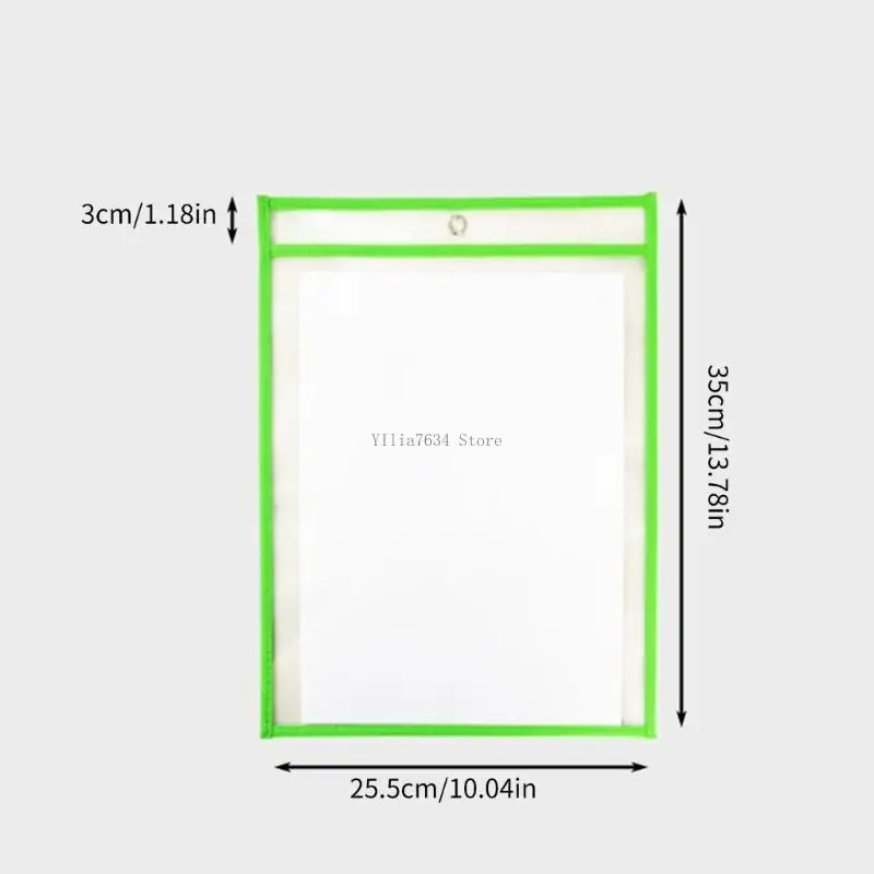 جيب ورقة العمل مع قلم تحديد وفتحة قلم، #6