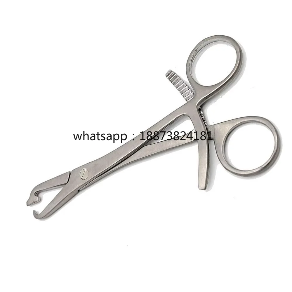 

Veterinary Toothed Phalanges Reduction & Holding Forceps Autoclavable Steel Class II Instruments