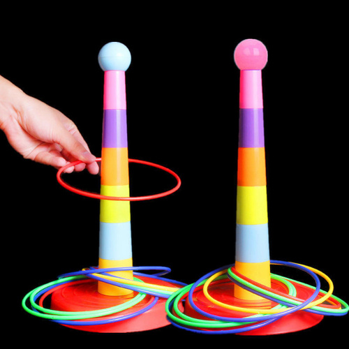 Children Throw Circle Game Ferrule Stacked Toys Fun Indoor Outdoor Parent-Child Interactive Circle Layers Early Education Gift - View 1 Children Throw Circle Game Ferrule Stacked Toys Fun Indoor Outdoor Parent-Child Interactive Circle Layers Early Education Gift - View 1