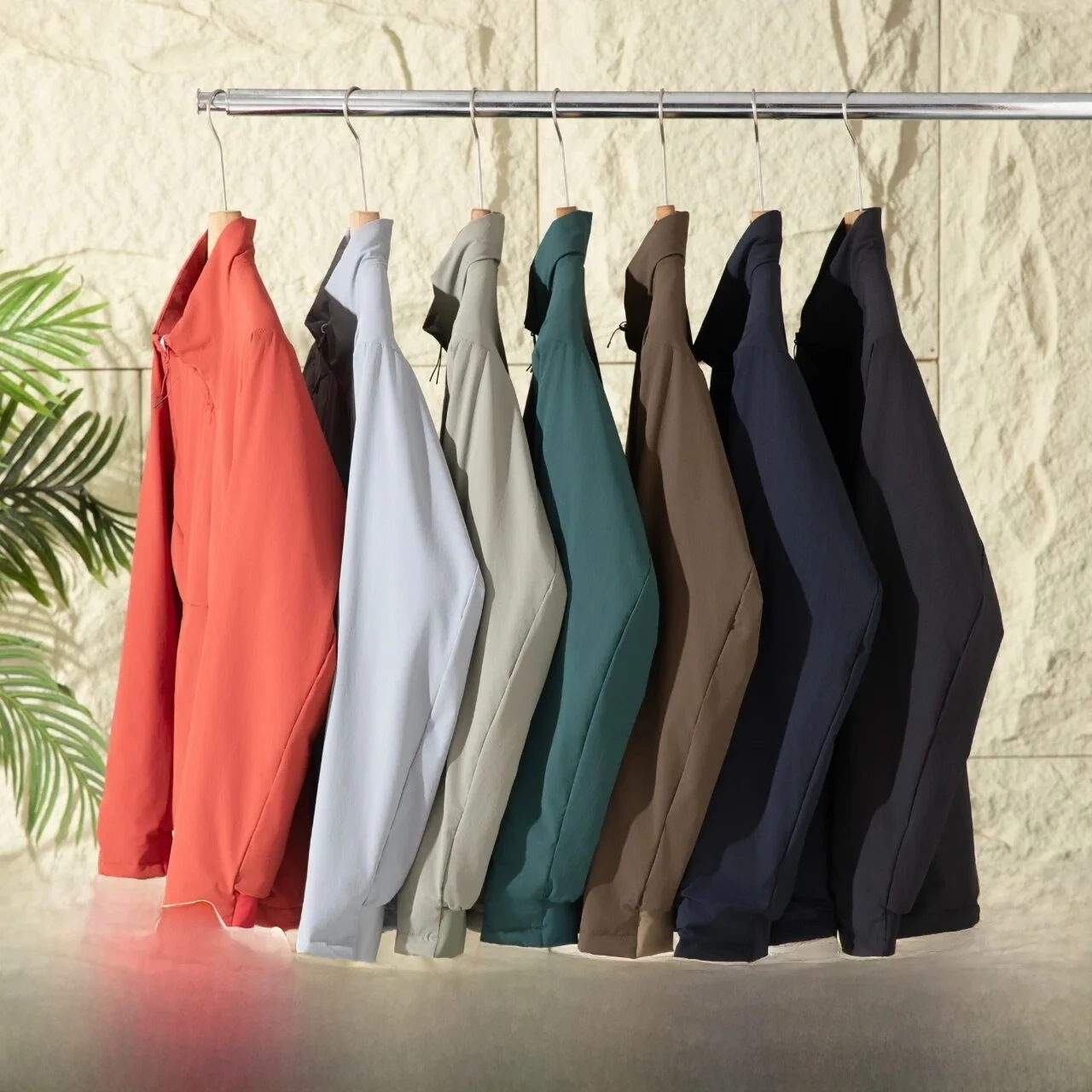 

Outdoor Tech Cotton Fce Jaet Stand Collar Warmth Retention ex 3D Cut Autumn Winter Hooded Stand Fit Long Sve