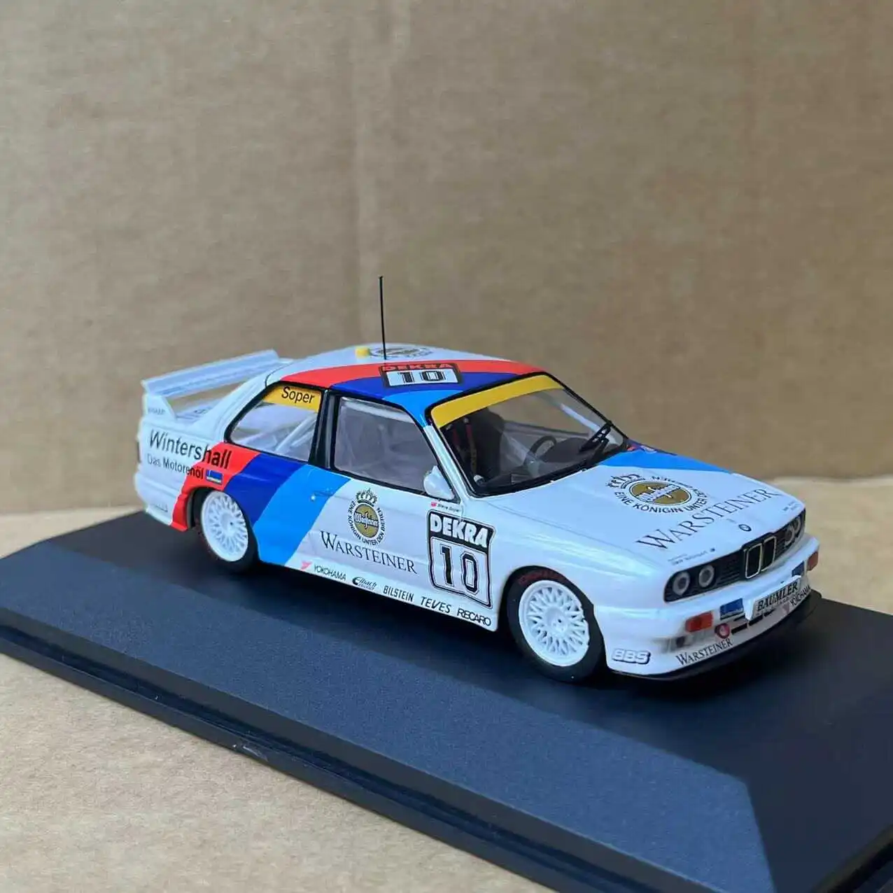 Diecast CMR 1:43 Scale BMW M3 SPORT EVO #10 1992  Alloy Simulation Car Model COllectible Toy Gift Souvenir