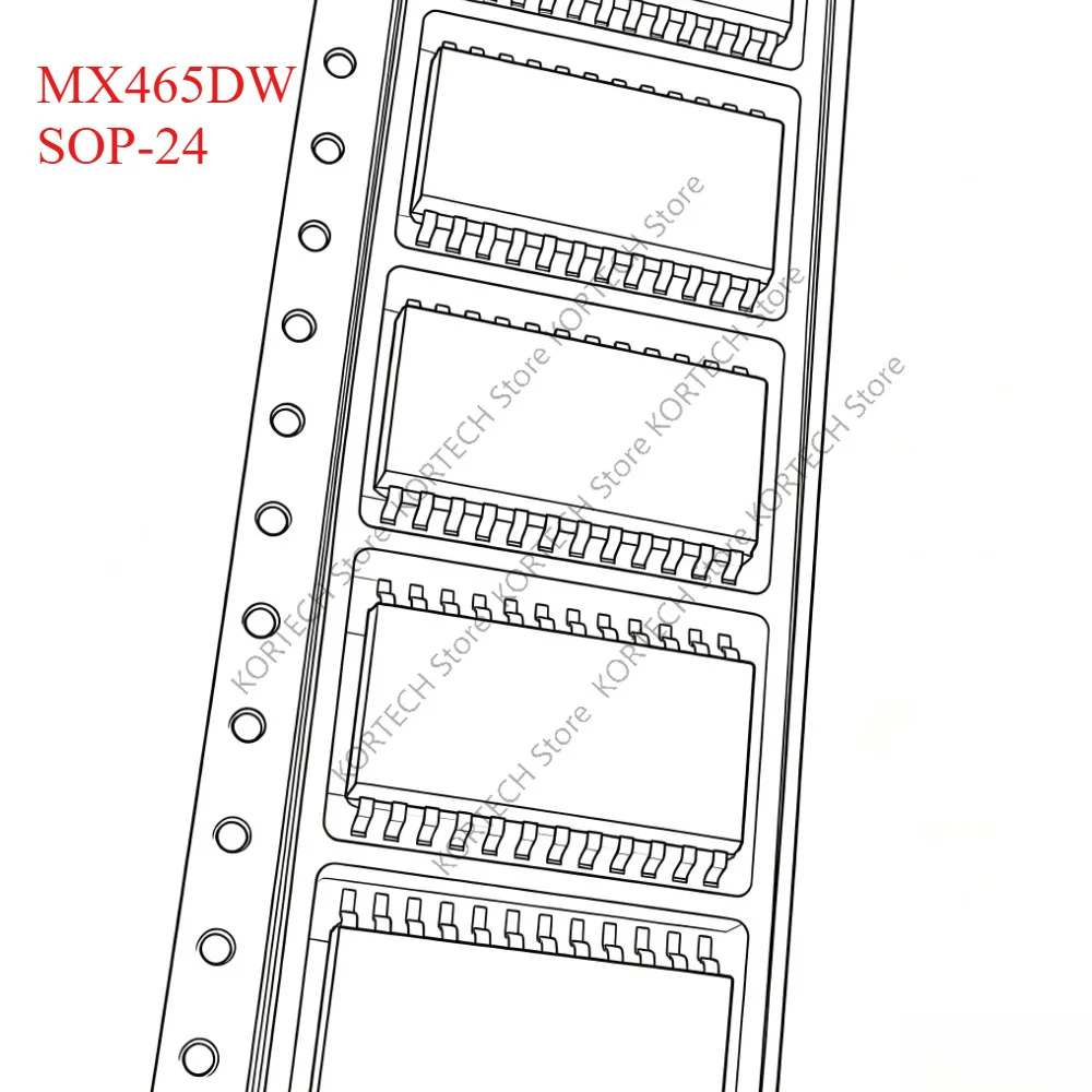5PCS/Lot  Original MX465DW SOP-24 IC Chip Best in Quality