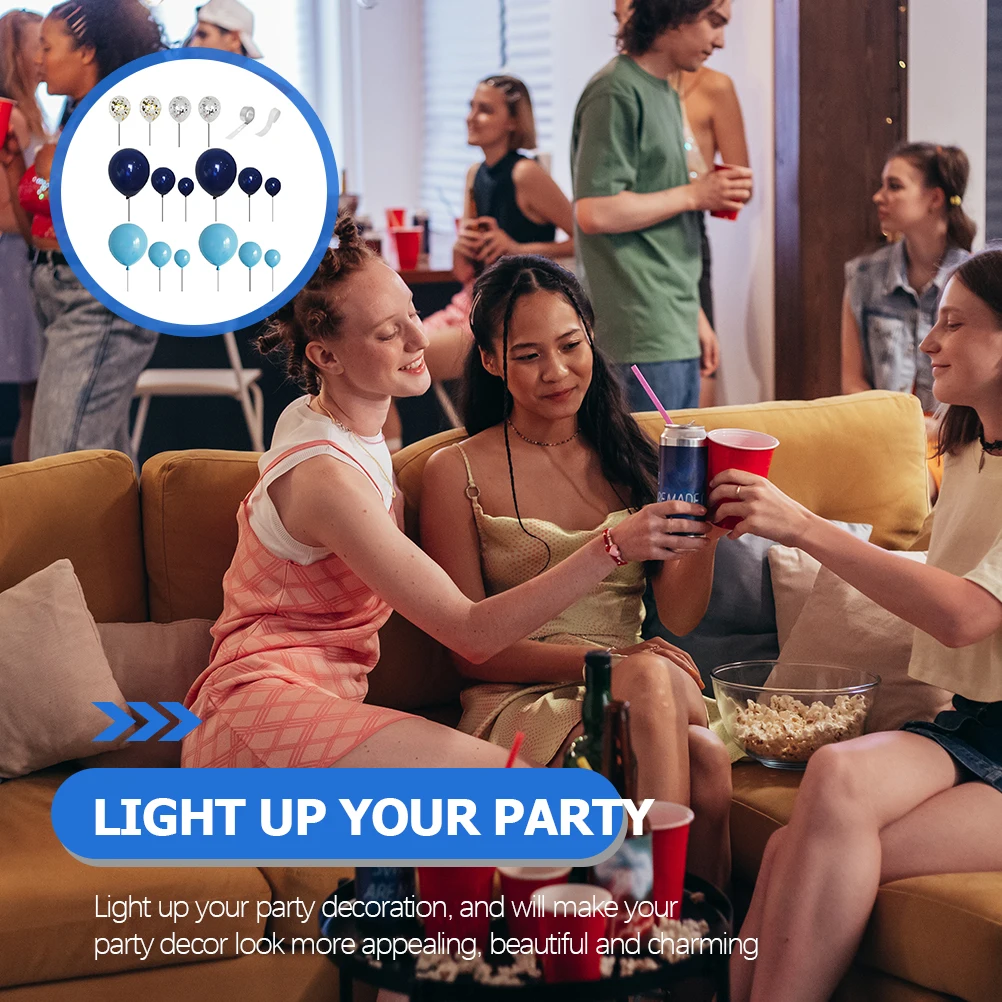 

1 set 1 Set Blue Balloon Garland Arch Kit For Birthday Baby Shower Wedding Graduation Party Festival Celebration Shiny Metallic