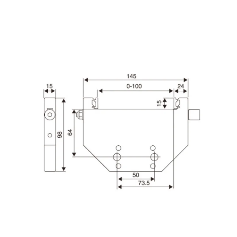 SuperVice Max clamping 100 mm 3R-292.3 wireEDM tooling vise clamp 3R/EWORA workholding pallet