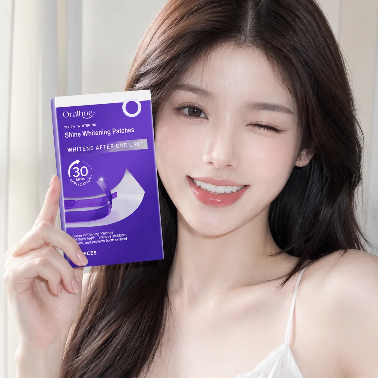 Mor Diş Beyazlatma Şeritleri D - Teeth Whitening Strips Crest incelemesi ve fiyatı