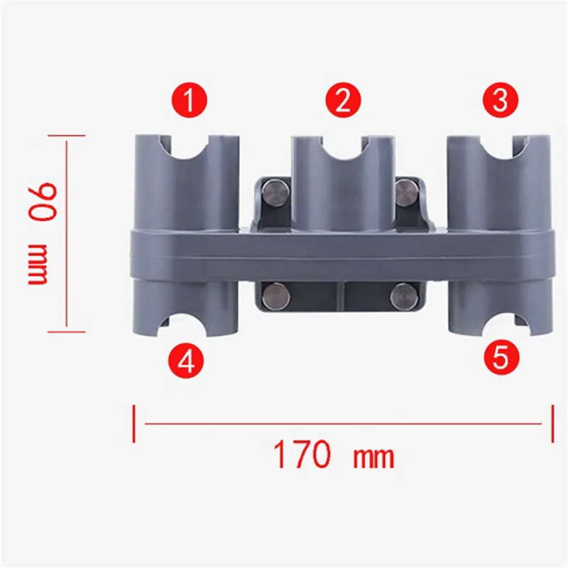 AA80-스토리지 브래킷 홀더 다이슨 V7 V8 V10 V11 절대 진공 청소기 부품 용 비 펀칭 플라스틱