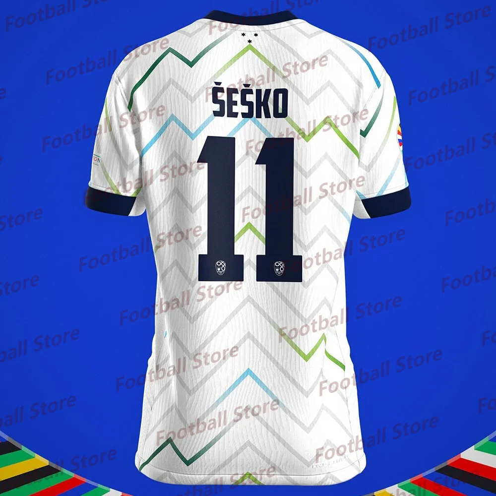 

T Shirt For Men Football Jersey Slovenia O-Neck Quick Drying SEXEO 11 Special Edition Jersey 25-26 Adult/KID Jersey Kit