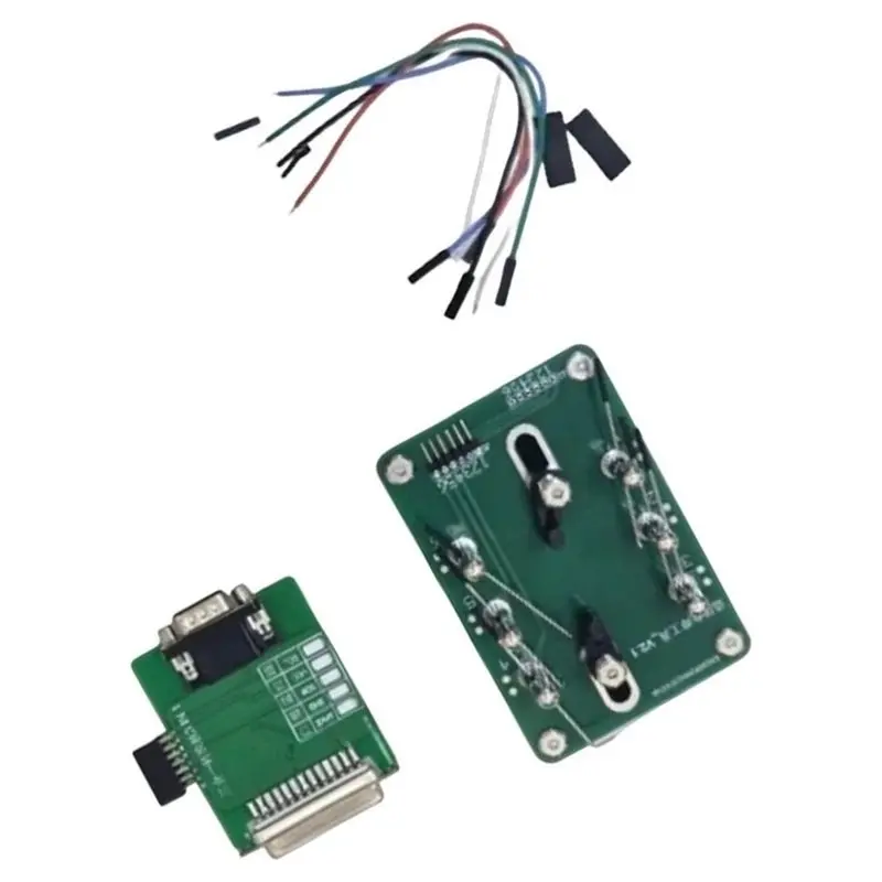 ac29-Universal Car Key Repair Tool 6 Points Adjustable Pogo Pin Test Jig Solder Auto Key Fob PCB Reading Clip Programming