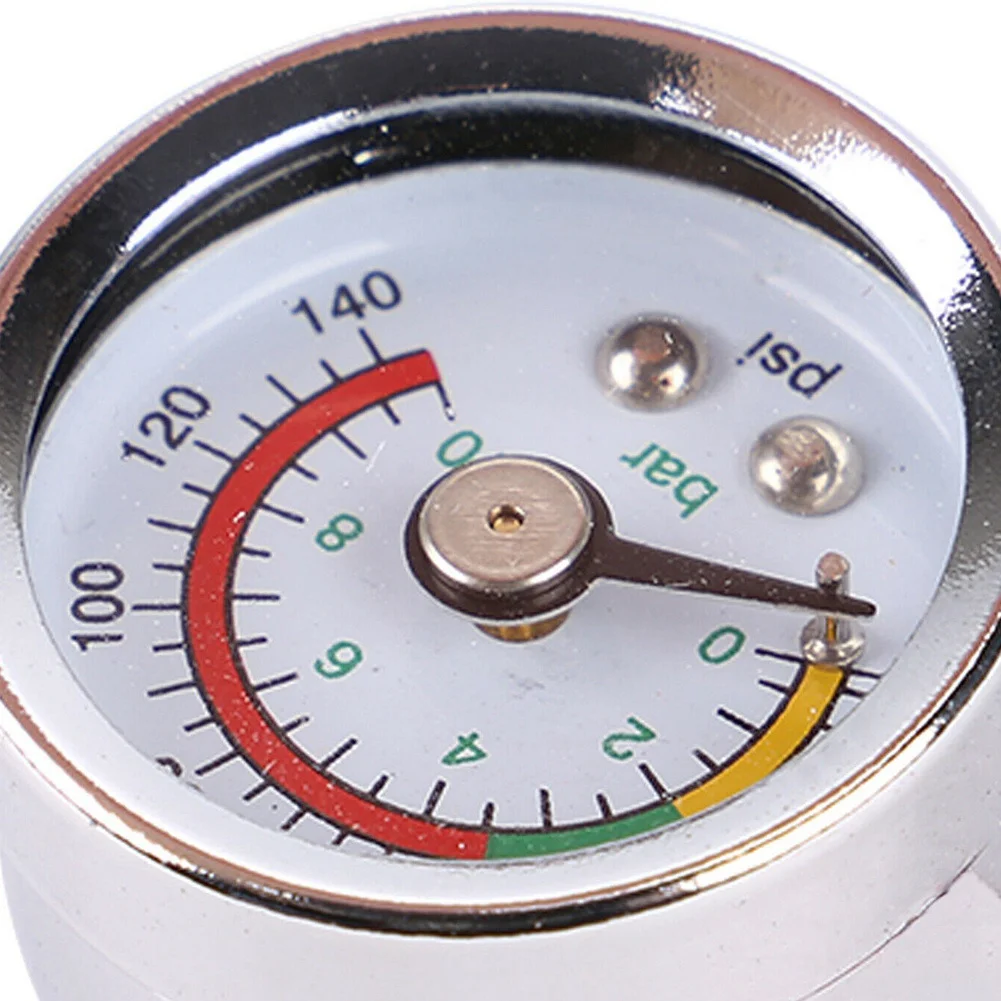 Jauge de pression de queue avec buse pour outil de pulvérisation, mini outil de assujetà air, durable, 1/4 pouces, Bsp, Sochi
