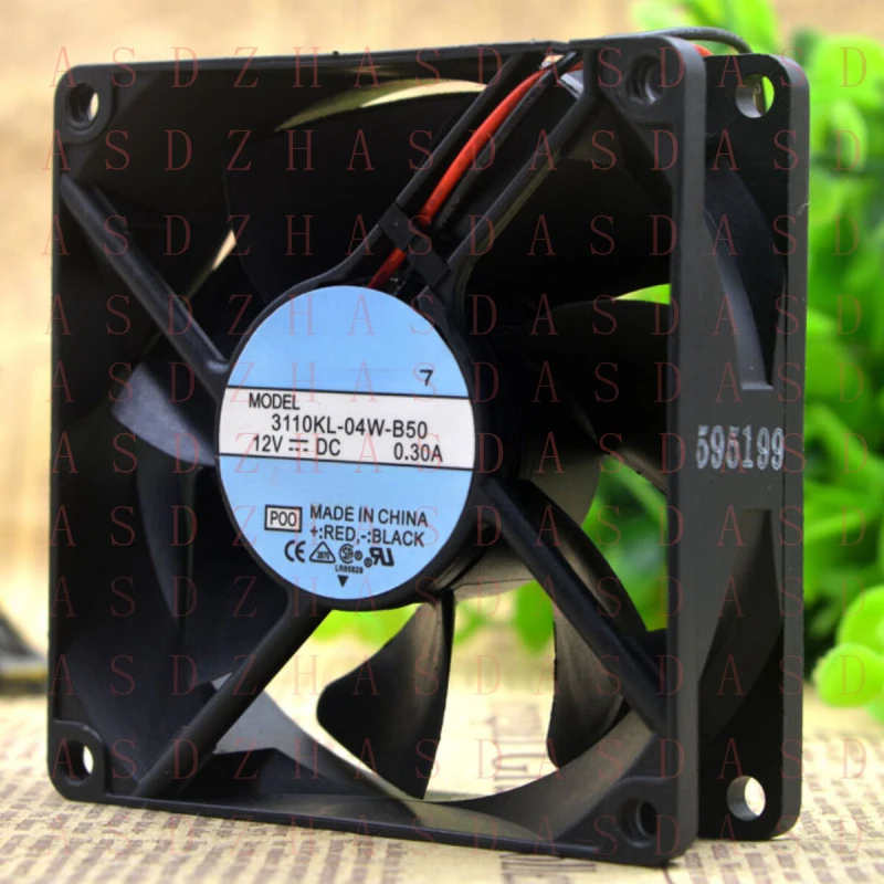 

Z for NMB 3110KL-04W-B50 8025 12V 0.30A 8CM Chassis Cooling Industrial Fan